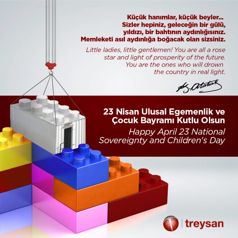 We sincerely congratulate your April 23, the National Sovereignty and Children’s Day!