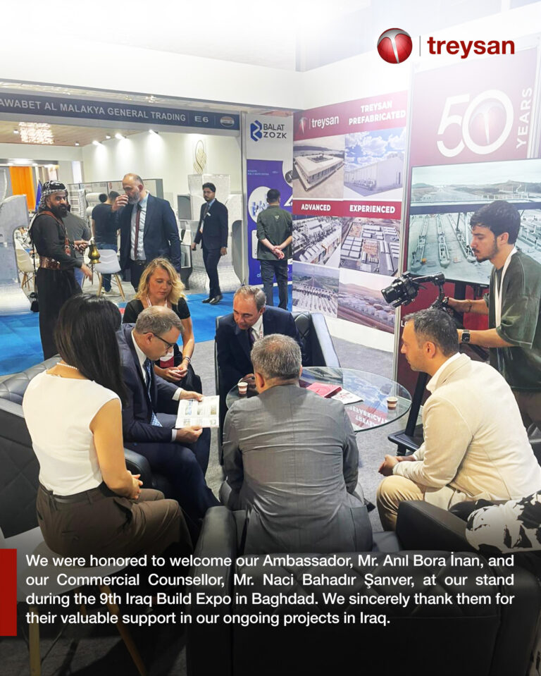 Ambassador Mr. Anıl Bora İnan and Commercial Counsellor Mr. Naci Bahadır Şanver Visited Our Stand.