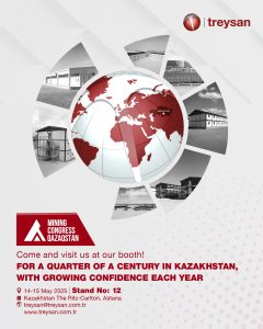 Treysan Attended the Mining Congress Kazakhstan