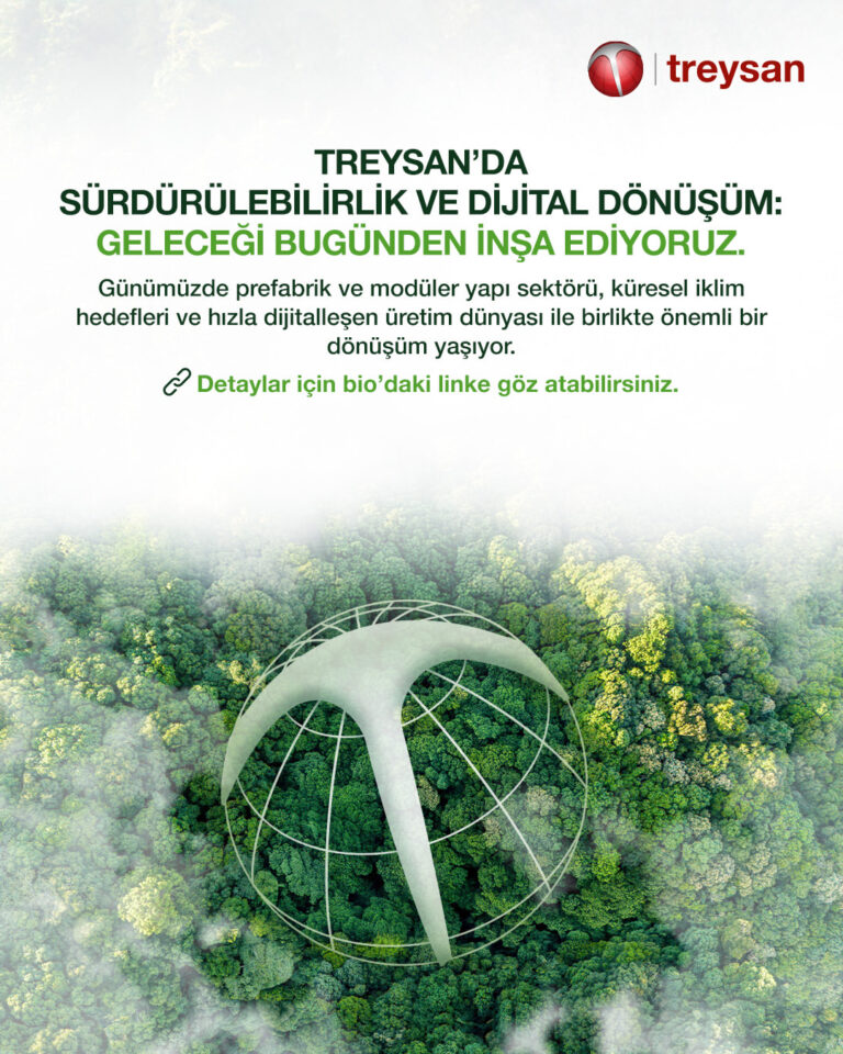 Sustainability and Digital Transformation at Treysan: Building the Future Today.