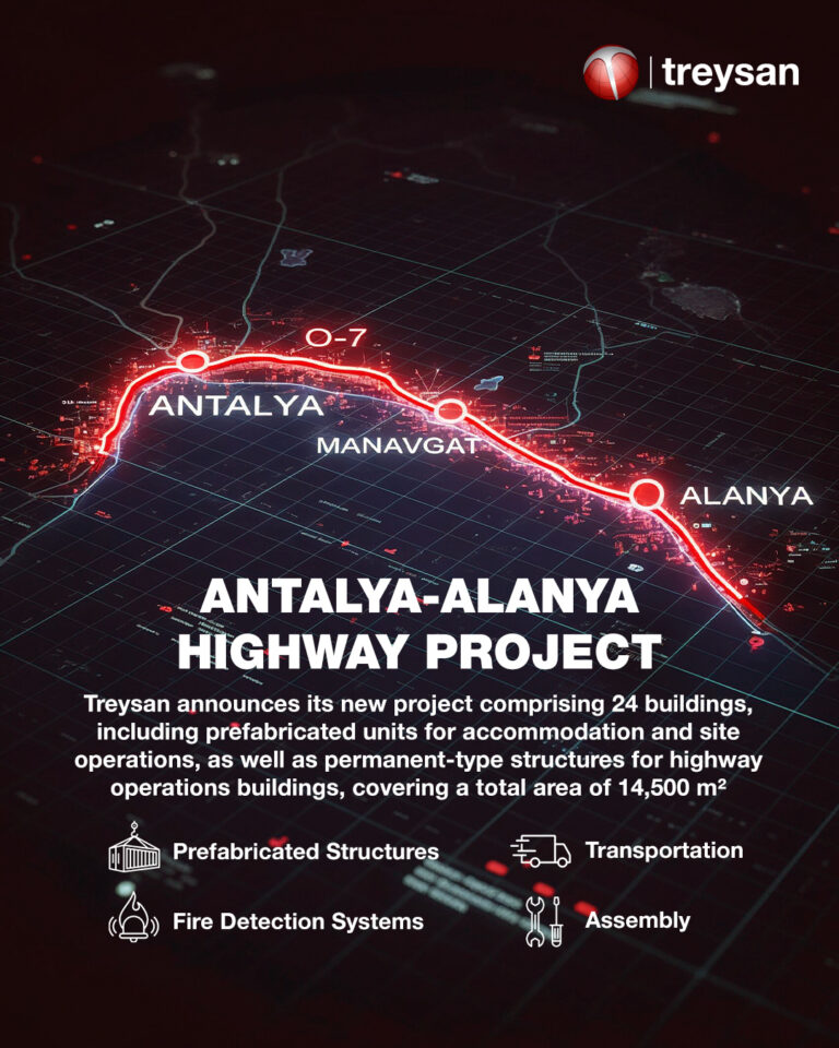 Treysan Signature on the Antalya–Alanya Highway Project.