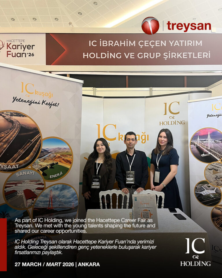 IC Holding Treysan at the Hacettepe Career Fair.
