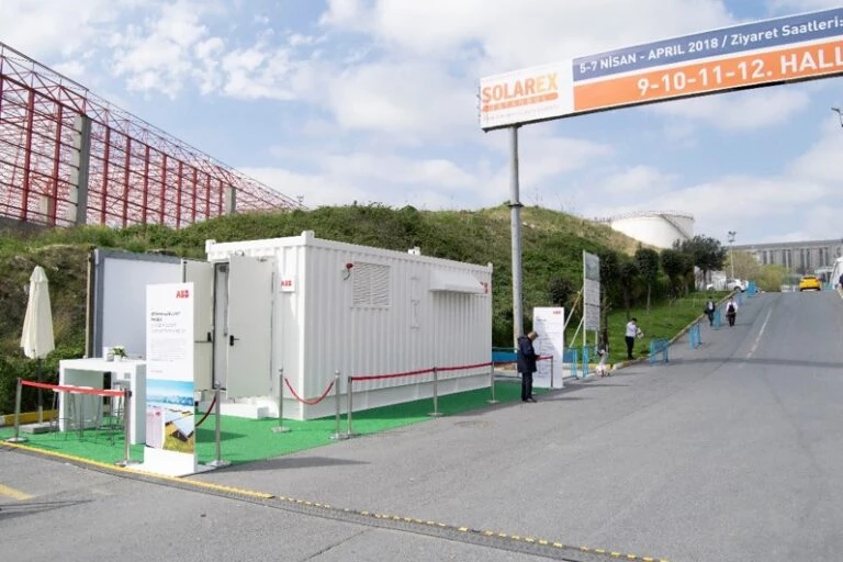 Central Solar Inverter Station Containers