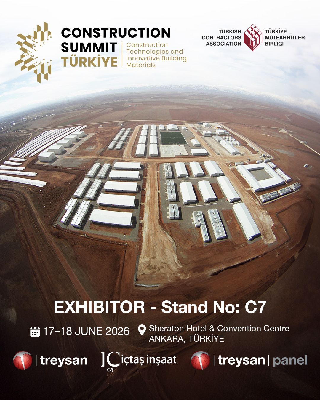 50 Yıllık Deneyimle Construction Summit 2026’dayız.
